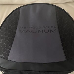 Magnum Black and Gray Men's Bag